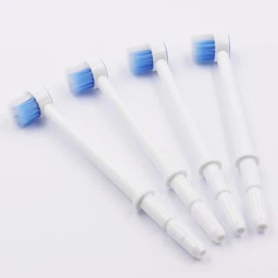 Image of Replacement Tips Compatible with Waterpik Water Flosser,Replacement Brush Head Oral Irrigator, 4 Pcs Heads Parts