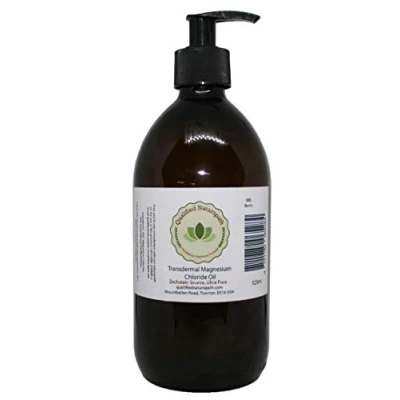 Image of Magnesium Oil 525ml (with Pump) Pure Transdermal Chloride Zechstein Sourced