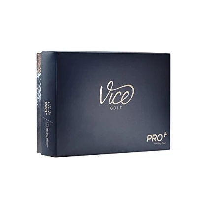 Image of Vice Pro Plus Golf Balls White, One Dozen(Packaging may vary)