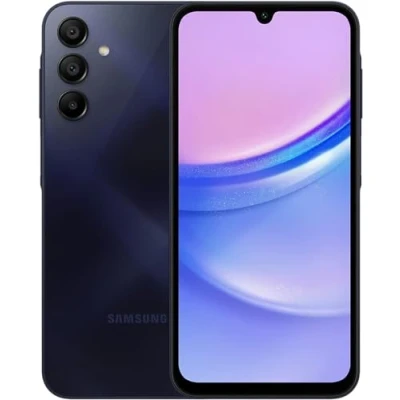 Image of Samsung Galaxy A15 Blue Black 6.5&quot; 128GB 5G Unlocked &amp; SIM Free Smartphone (Renewed)