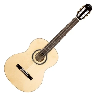 Image of Ortega Guitars Full Size Classical Guitar Performer Series Acoustic 4/4 Natural Includes Gig Bag (R158)
