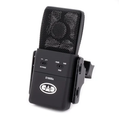 Image of CAD Audio E100SX Large Diaphragm Supercardioid Condenser Microphone,Black