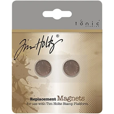 Image of Tim Holtz Stamping Platform Replacement Magnets 2/Pkg