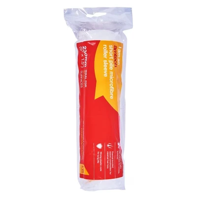 Image of Amtech G4425 9 inch Roller Sleeve, 9mm Microfibre Short Pile Paint