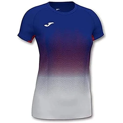 Image of Joma Elite Vii Women&#039;s Running T shirt, womens, 901020.722, Royal White, L