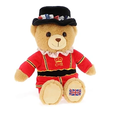 Image of Keel Toys SL4147 19cm London Beefeater Bear, Multi Colour