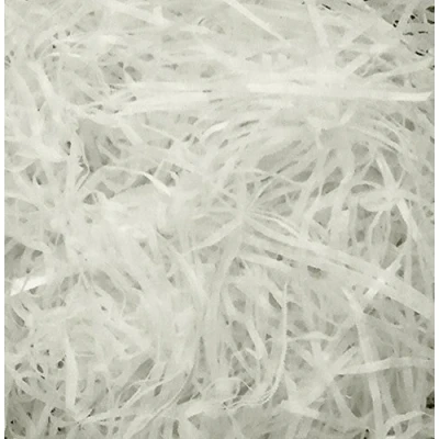 Image of White Luxury Extra Soft Shredded Tissue Paper Hamper/Gift Packaging Filler Acid Free (20 Grams)