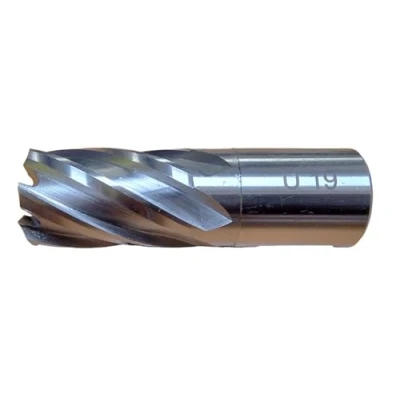 Image of 19mm Broaching Cutter for Magnetic Drill Universal Fitting Mag Drilling Bit Annular 12 32mm Diameter x 25 mm Length HSS Rotabroach Type Broach Hole Steel