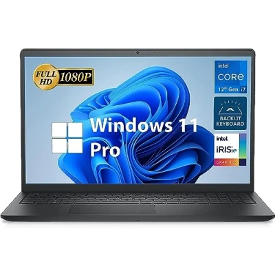 Image of Dell Newest Inspiron 15 3000 Business Laptop, 15.6&quot; FHD Display, 12th Gen Intel Core i7 1255U, Windows 11 Pro, 32GB DDR4 RAM, 1TB PCIe SSD, WiFi 6, SD Card Reader, Long Battery Life