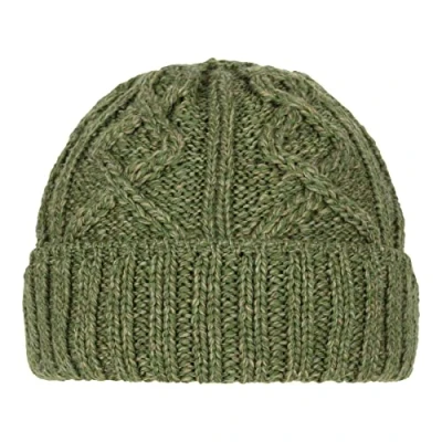 Image of WALKER AND HAWKES Supersoft Merino Wool Harwell Hat Meadow Green