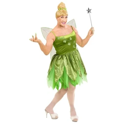 Image of xL Forest Fairy Mens Costume Extra Large for Christmas Panto Nativity Fancy Dress