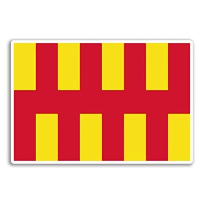 Image of 2 x 10cm Northumberland UK Vinyl Stickers Travel Sticker Laptop Luggage #32836 (10cm Wide)