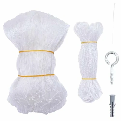 Image of vidaXL Cat Net Transparent 6x3 m Nylon