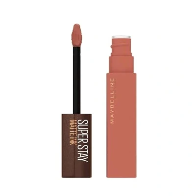 Image of Maybelline New York Super Stay Matte Ink Coffee Liquid and Long Lasting Lipstick, No. 260, Hazelnut Hypnotizer, 5ml