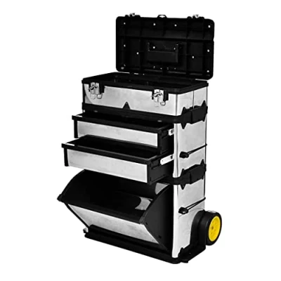 Image of VidaXL 140301 Tool Box on Wheels