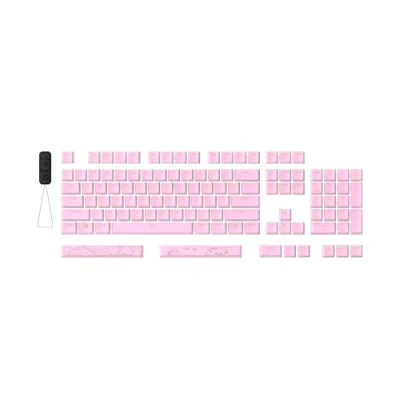 Image of HyperX Pudding Keycaps 2 Full Key Set PBT 112 Keys Pink