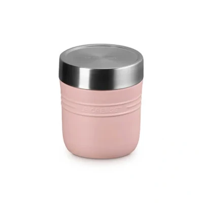 Image of Le Creuset Shell Pink On The Go Food Flask 500ml