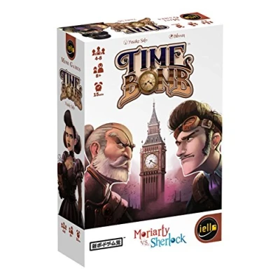 Image of IELLO 51342 Jeu Mini Games Time Bomb Sherlock vs Moriarty (FR)