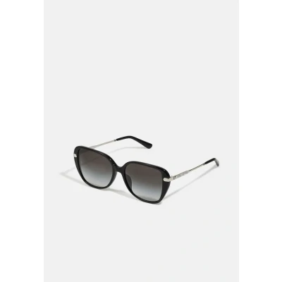 Image of Michael Kors Flatiron Sunglasses, Women&#039;s, Size: 56, Black