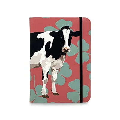Image of Leslie Gerry Friesian Cow Pocket Notebook
