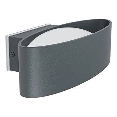 Image of Eglo Lighting Chinoa Led Outdoor Up Down Wall Light Anthracite IP54