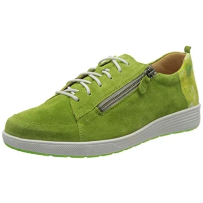 Image of Ganter Women&#039;s Sensitiv Klara k Low Top Sneakers, Green (Kiwi 5200), 5 UK