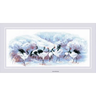 Image of RIOLIS Cross Stitch Kit 1806 Japanese Cranes