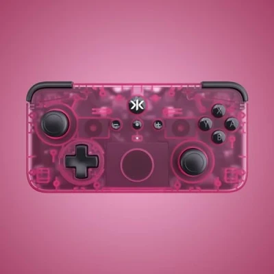Image of CRKD Neo S Wireless Collectible Controller Designed for Nintendo Switch, PC, Mobile &amp; Smart TV Gaming (Electric Pink)