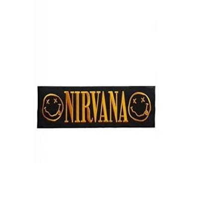 Image of Nirvana Big Patch Badge Embroidered Iron on Applique Accessory
