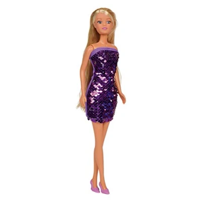 Image of Simba 105733366 Steffi Love Doll in Cool Sequin Dress, with Swap Effect, Reversible Sequins, 29 cm, from 3 Years