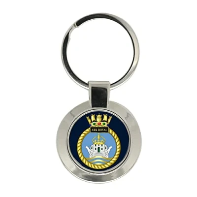 Image of HMS Ark Royal, Royal Navy Key Ring