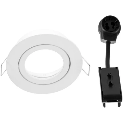 Image of Arcchio Zyron downlight, white, Ø 8.2 cm