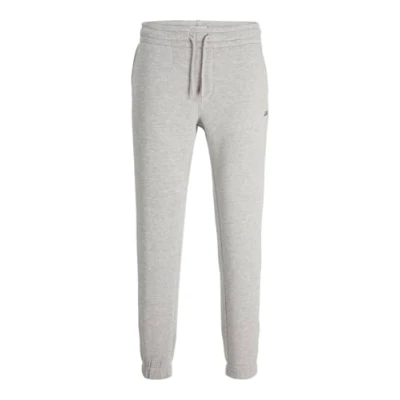 Image of JJ Rebel Men&#039;s Jrebgorm Reg Logo Sweat Pants Noos Joggers, Light Grey Mix, XS