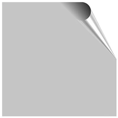 Image of Bolsover Designs 50 x Silver Matt Tile Stickers for 15cm / 6 Inch Waterproof Kitchen, Splashback, Bathroom, Self Adhesive, Peel and Stick On, Removable House Renters