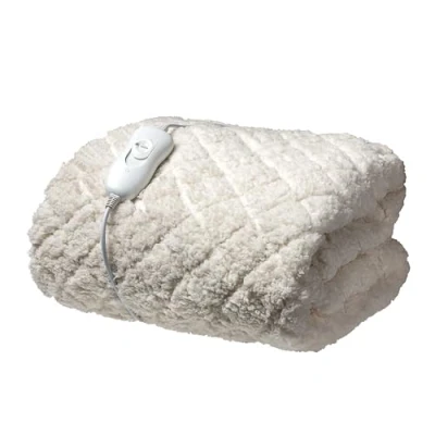 Image of Daewoo Dreamz, Premium Single Heated Fitted Blanket, 3 Heat Settings, Machine Washable, Soft feel Cover Bed
