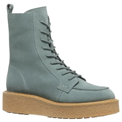 Image of Geox Women&#039;s D Elidea B Ankle Boot, Sage, 4 UK