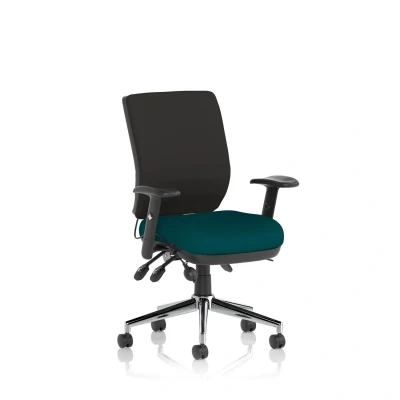 Image of Chiro Medium Back Bespoke Colour Seat Maringa Teal