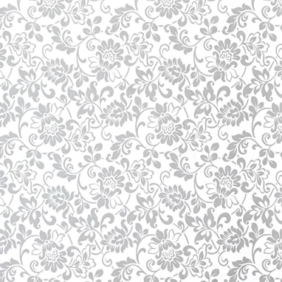 Image of Fablon FAB10134 45 cm x 2 m Roll Heritage, Silver
