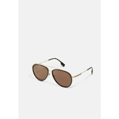 Image of Burberry Unisex Sunglasses goldcoloured, Size: 59, Gold coloured
