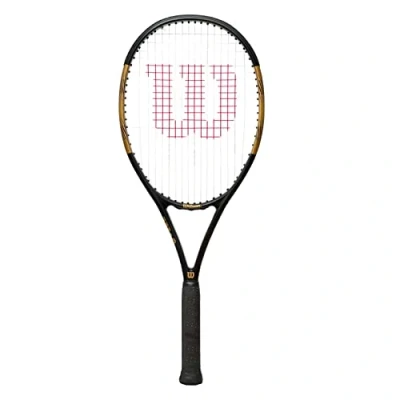 Image of Wilson Serena Elite 103 Adults Tennis Racket Black/Gold (Grip 4 (4 1/2&#039;&#039;))