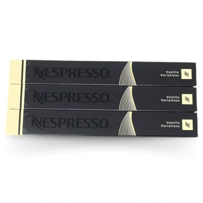 Image of Nespresso 30 Vanilla Coffee Capsules Pods Vanilio