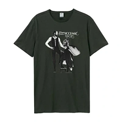 Image of Amplified Unisex Adult Rumours Fleetwood Mac T Shirt (XL) (Charcoal)