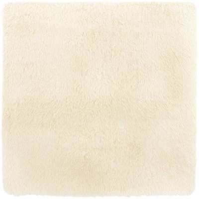 Image of vidaXL Shaggy Rug High Pile NAVARRA Cream 240x240 cm Polyester