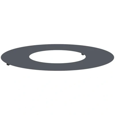 Image of vidaXL Anthracite Planter Plastic Large Decorative Inlays