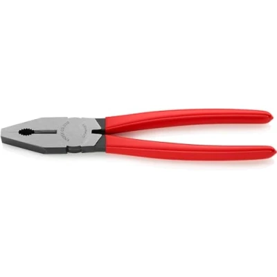 Image of Knipex Combination Pliers black atramentized, plastic coated 250 mm 03 01