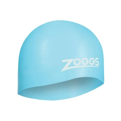Image of Zoggs Unisex&#039;s Easy fit Silicone Swimming Cap, Pink, One Size