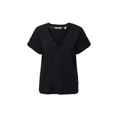 Image of ESPRIT Women&#039;s 073ee1f315 Blouse, 001/Black, XXS