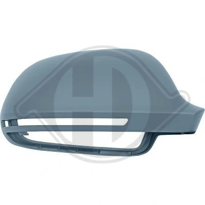 Image of 8T0857528D, 8T0857528DGRU, 8T0857528GRU Cover, outside mirror DIEDERICHS 1018326 Right primed for indicator AUDI: A5 B8 Sportback, A3 Sportback