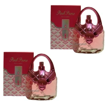 Image of Modaleo Women Perfume Eau de Spray for Her Women’s Fragrance EDP EDT 100ml / Gift Wrap Pack (2 x Pink Purse Women)