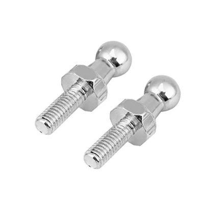 Image of 2Pcs OEM Requirement Car Ball Stud Pins Bolt M6 Kit Stips for Tailgate Struts Ended Bonnet